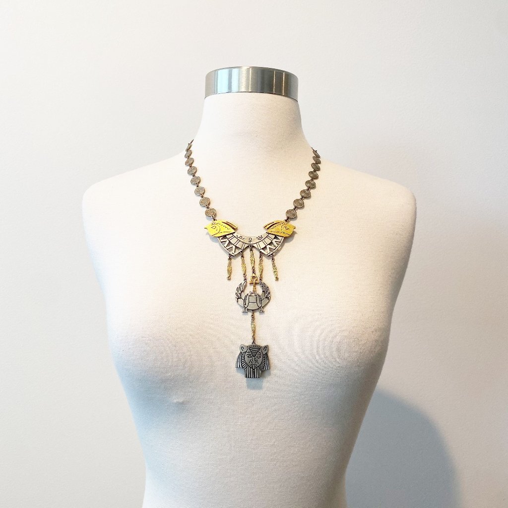 510 Vintage Art (Arthur Pepper) Egyptian Revival Necklace